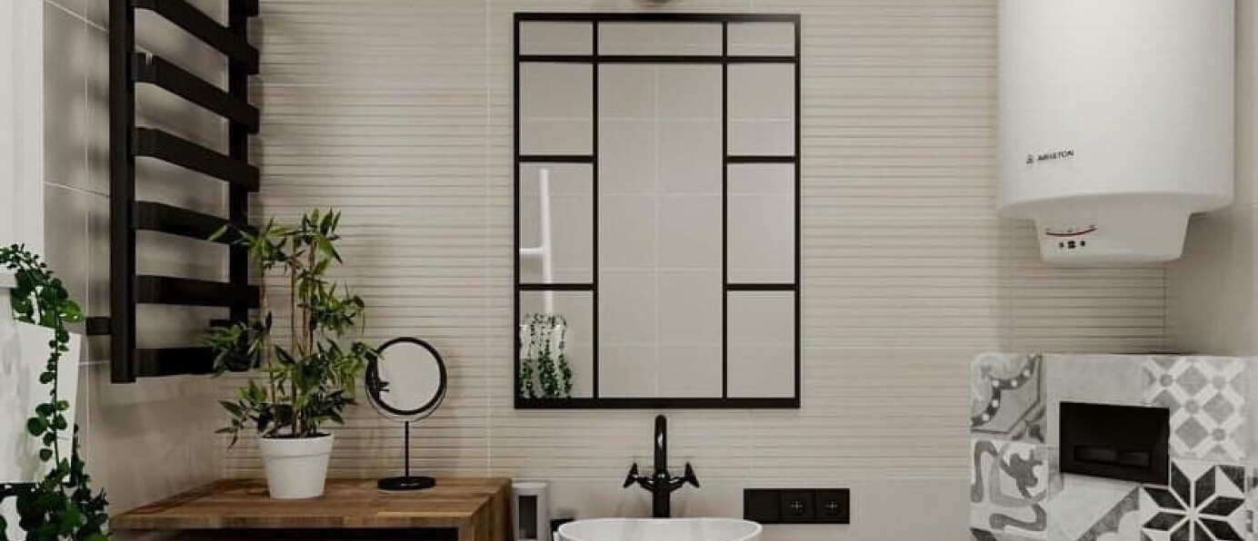 Efektowne lustro w stylu industrialnym i loftowym