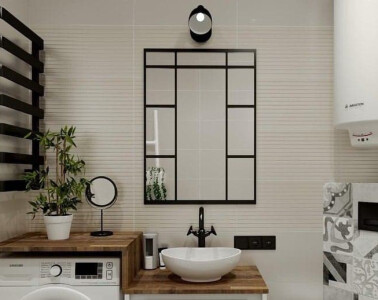 Efektowne lustro w stylu industrialnym i loftowym