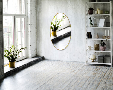Lustro okrągłe czy w złotej ramie – modne lustra 2020