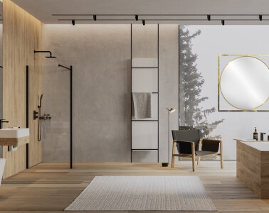 Lustro z oświetleniem LED