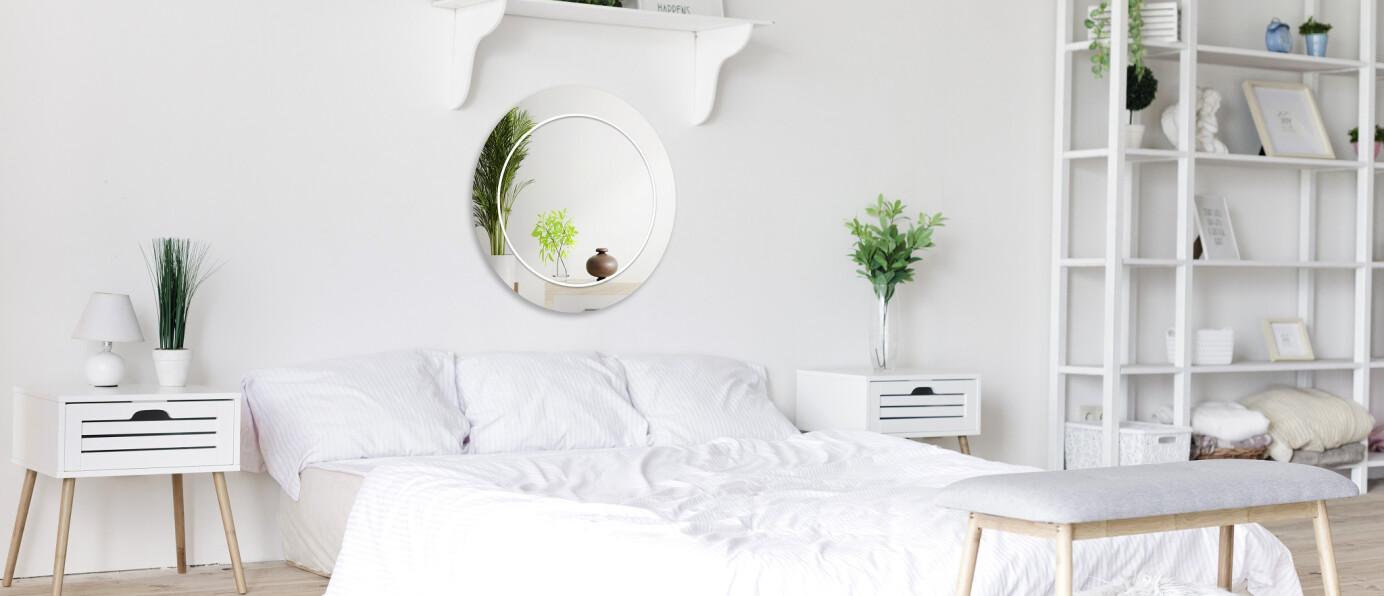 Kreatywny pokój nastolatka z wykorzystaniem lustra