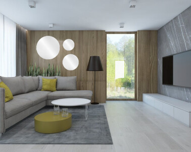 Minimalistyczne lustra także świetnie sprawdzą się w wnętrzu