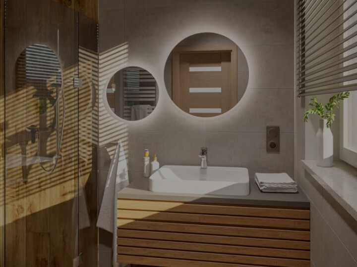 Lustra o nieregularnych kształtach