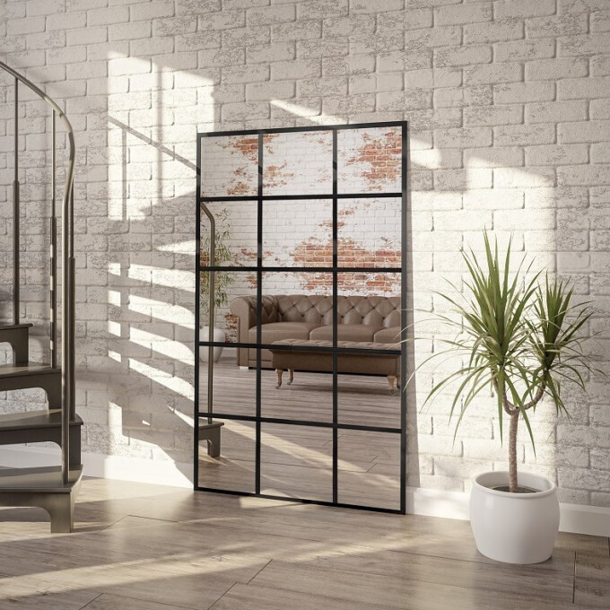 Lustro ze szprosami 15 KWATER 1503 w ramie-#0