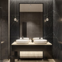 Lustro 1503 W DWÓCH CZĘŚCIACH w ramie (rama dookoła każdej części)-#1