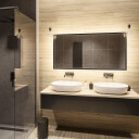 Lustro 1503001 czarne z podświetleniem LED 60x80-#0