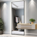 Lustro 1503 z wycięciem na szafkę z podświetleniem LED (tafla 6mm)-#1