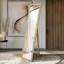 Lustro 5005007 stojące surowe drewno-#1