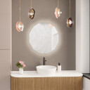 Lustro wielokątne FOREM z podświetleniem LED-#1