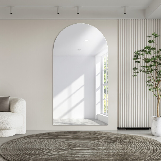 Lustro półowalne FRANK-#0