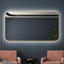 Lustro GERDA w ramie MDF SLIM z podświetleniem LED-#1