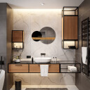 Zestaw luster GOLD MOON z złotym paskiem-#2