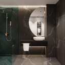 Lustro półokrągłe HELENA-#1