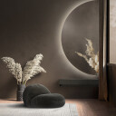 Lustro półokrągłe HELENA z podświetleniem LED-#1