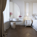 Lustro półokrągłe HELENA ze ściętym dołem-#0