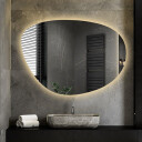 Lustro szlifowane AGAT I z podświetleniem LED-#1