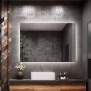 Lustro prostokątne AGIS z podświetleniem LED-#1