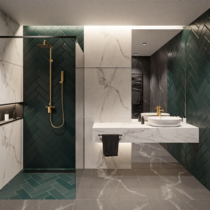 Lustro prostokątne AGIS W DWÓCH CZĘŚCIACH-#0