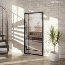 Lustro ze szprosami ALEKSANDER I 4501 w ramie-#1