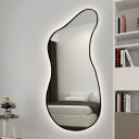 Lustro organiczne ANGELIT w ramie MDF z podświetleniem LED II-#1