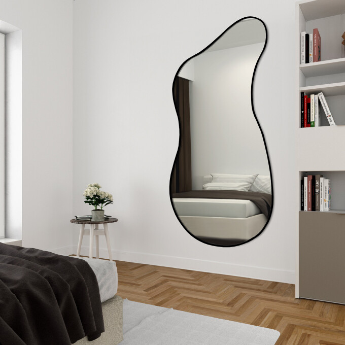 Lustro organiczne ANGELIT II w ramie MDF-#0