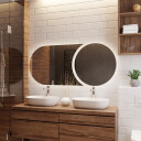 Lustro APOLLO z podświetleniem LED (2szt)-#1