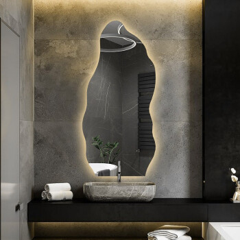 Lustro organiczne AURO II z podświetleniem LED 50x108 dxf