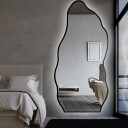 Lustro organiczne AURO II w ramie MDF z podświetleniem LED-#0