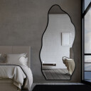 Lustro organiczne AURO II w ramie MDF-#0