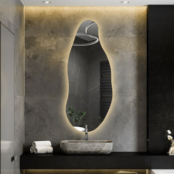 Lustro organiczne BARYT z podświetleniem LED 40x103 dxf