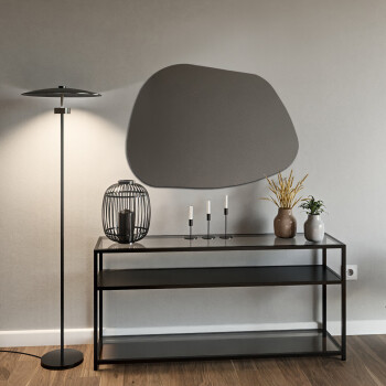 Lustro organiczne BAZALT 69x50 dxf