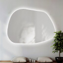 Lustro organiczne BAZALT z podświetleniem LED-#1