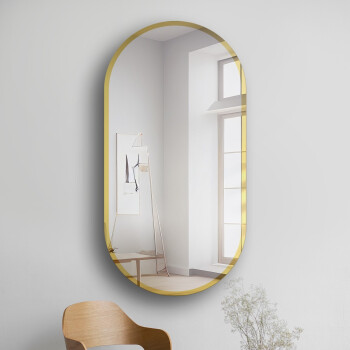 Lustro BONITA srebrno złote 50x100