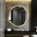 Lustro szlifowane CYRKON z podświetleniem LED-#0