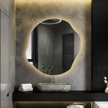 Lustro szlifowane CYRKON z podświetleniem LED 50x52 dxf