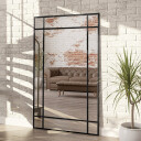 Lustro ze szprosami DEMETER 1503 w ramie-#1