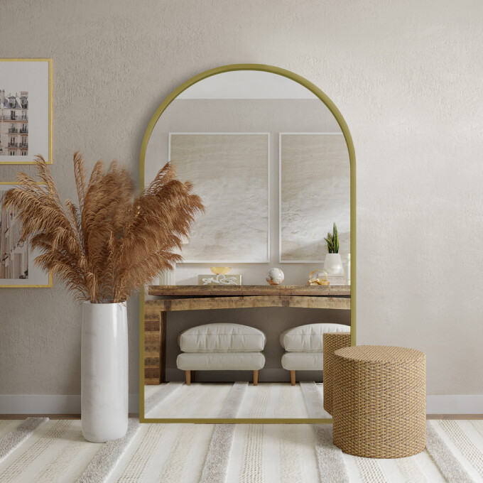 Lustro DOMI w ramie MDF SLIM-#0