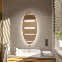 Lustro szlifowane ELIPSA z podświetleniem LED-#1