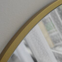 Lustro półokrągłe HILDA w ramie MDF SLIM z podświetleniem LED-#2