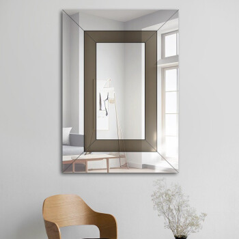 Lustro dwukolorowe INES srebrno złote 60x180