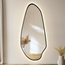Lustro organiczne JASPIS w ramie MDF z podświetleniem LED-#1