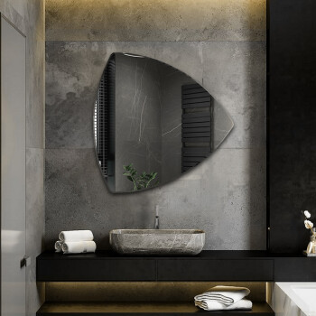 Lustro trójkątne szlifowane KARO 60x60