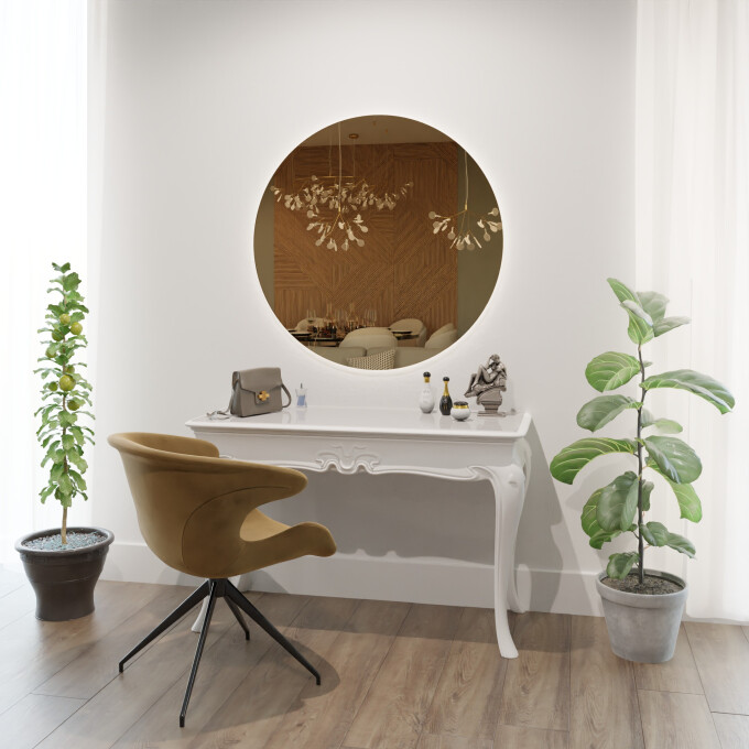 Lustro okrągłe KLEO-#0