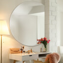 Lustro okrągłe KOŁO ŚCIĘTY BOK-#0