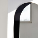 Lustro półowalne KOSMA czarny lacobel-#2