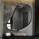 Lustro organiczne KWARC w ramie MDF-#0