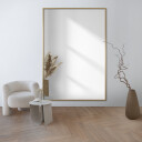 Lustro w drewnianej ramie 1201 LILO-#1