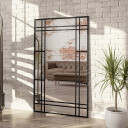 Lustro ze szprosami LINDON w ramie-#1