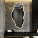 Lustro organiczne LOLIT szlifowane z podświetleniem LED-#0