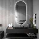Lustro owalne NIKO z podświetleniem LED-#0